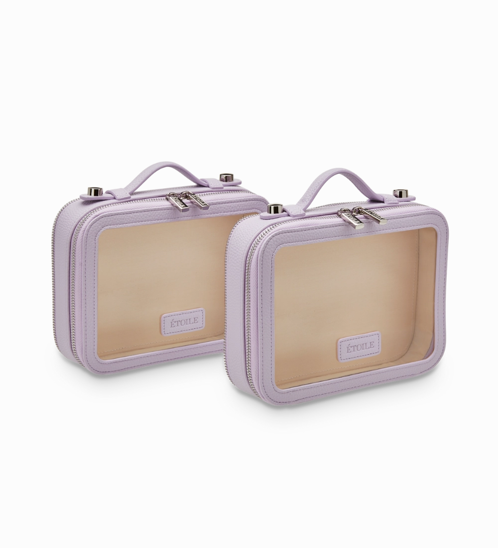 Small Twin Cosmetic Case