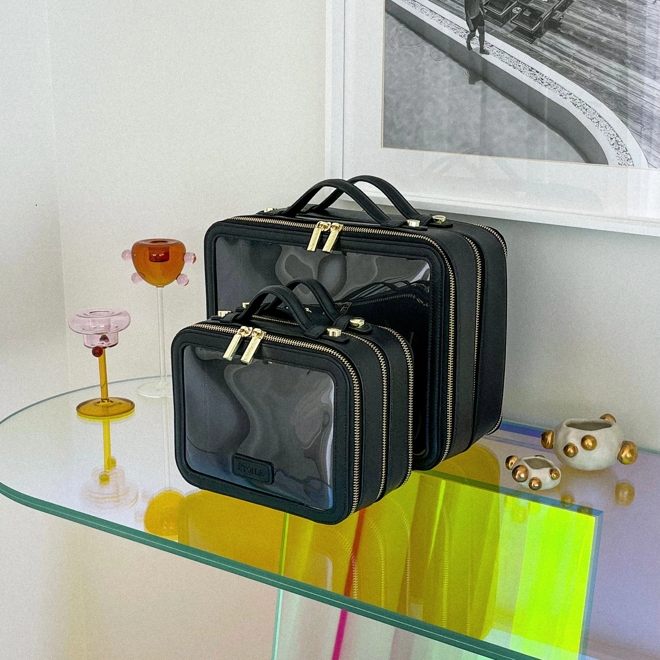 Small Twin Cosmetic Case