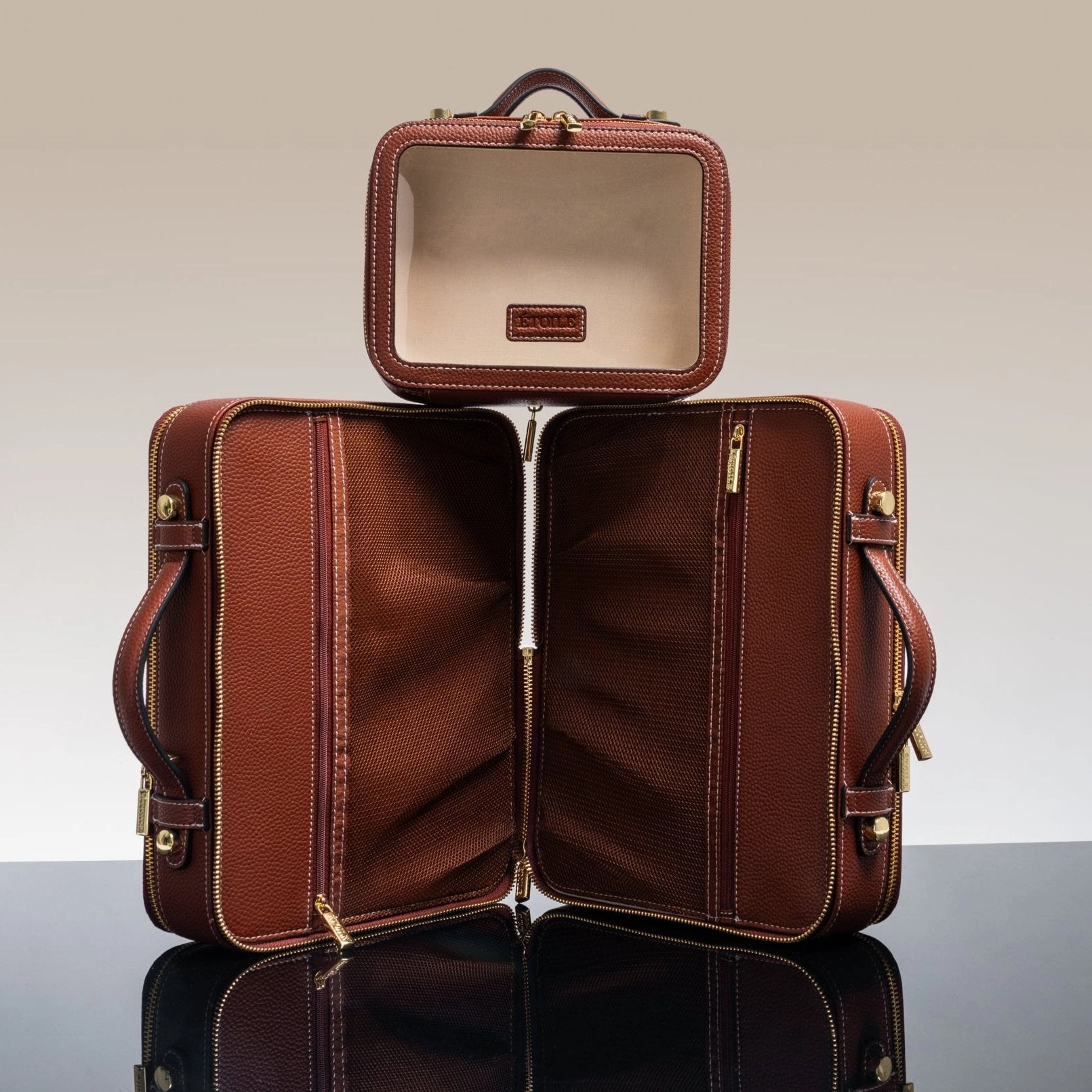 Small Twin Cosmetic Case