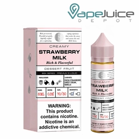 Strawberry Milk Glas Basix Series 60ml