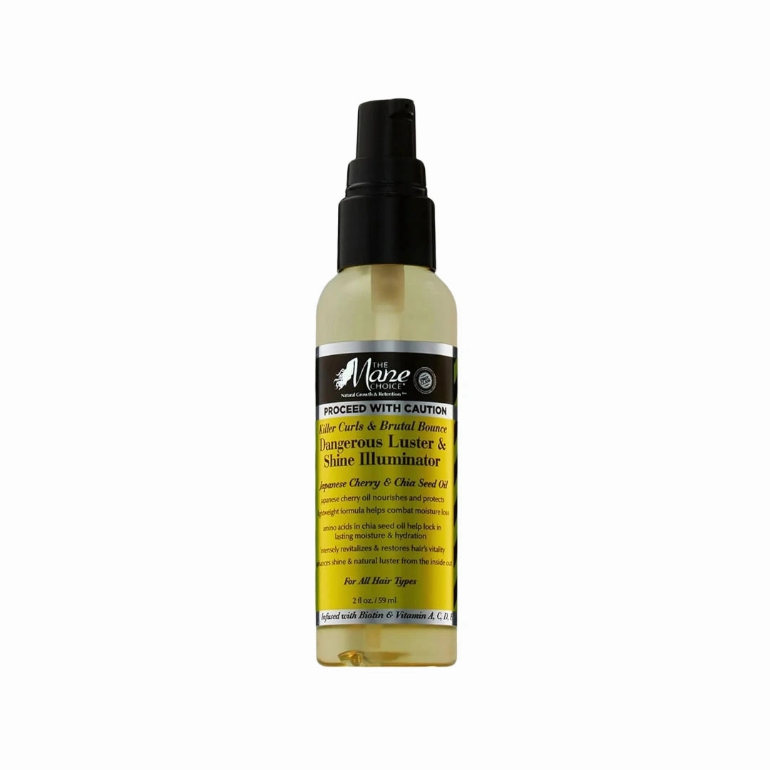 The Mane Choice Proceed with Caution Dangerous Luster & Shine Illuminator - 2 oz