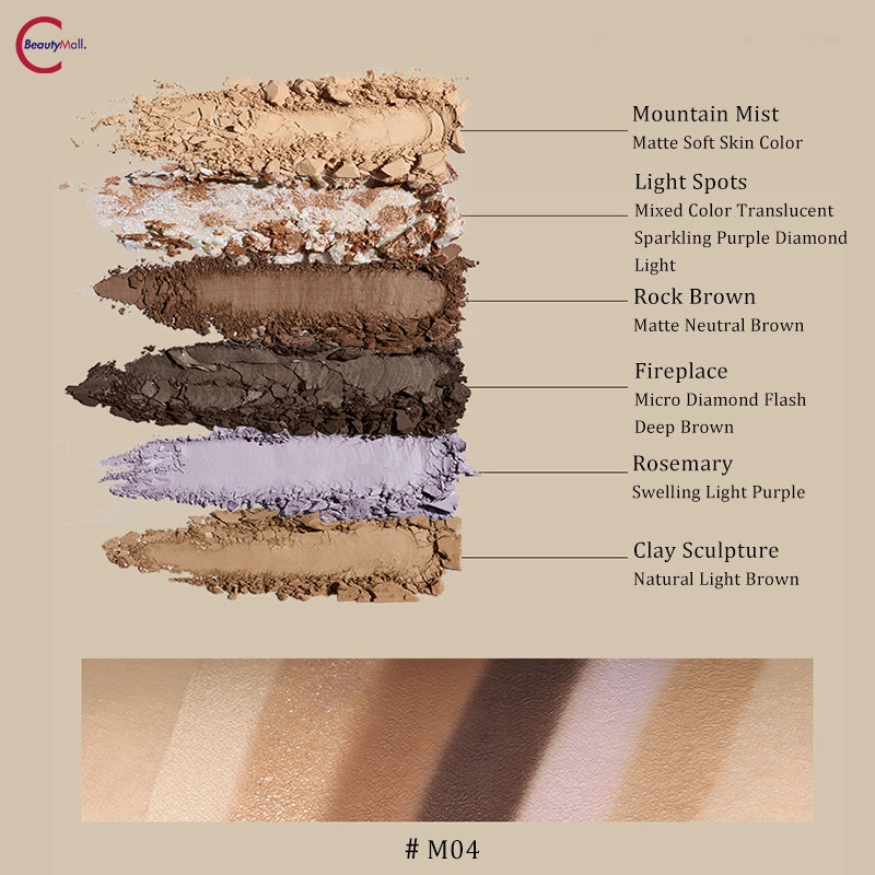 VENUS MARBLE 5 1 Comprehensive Eyeshadow Palette