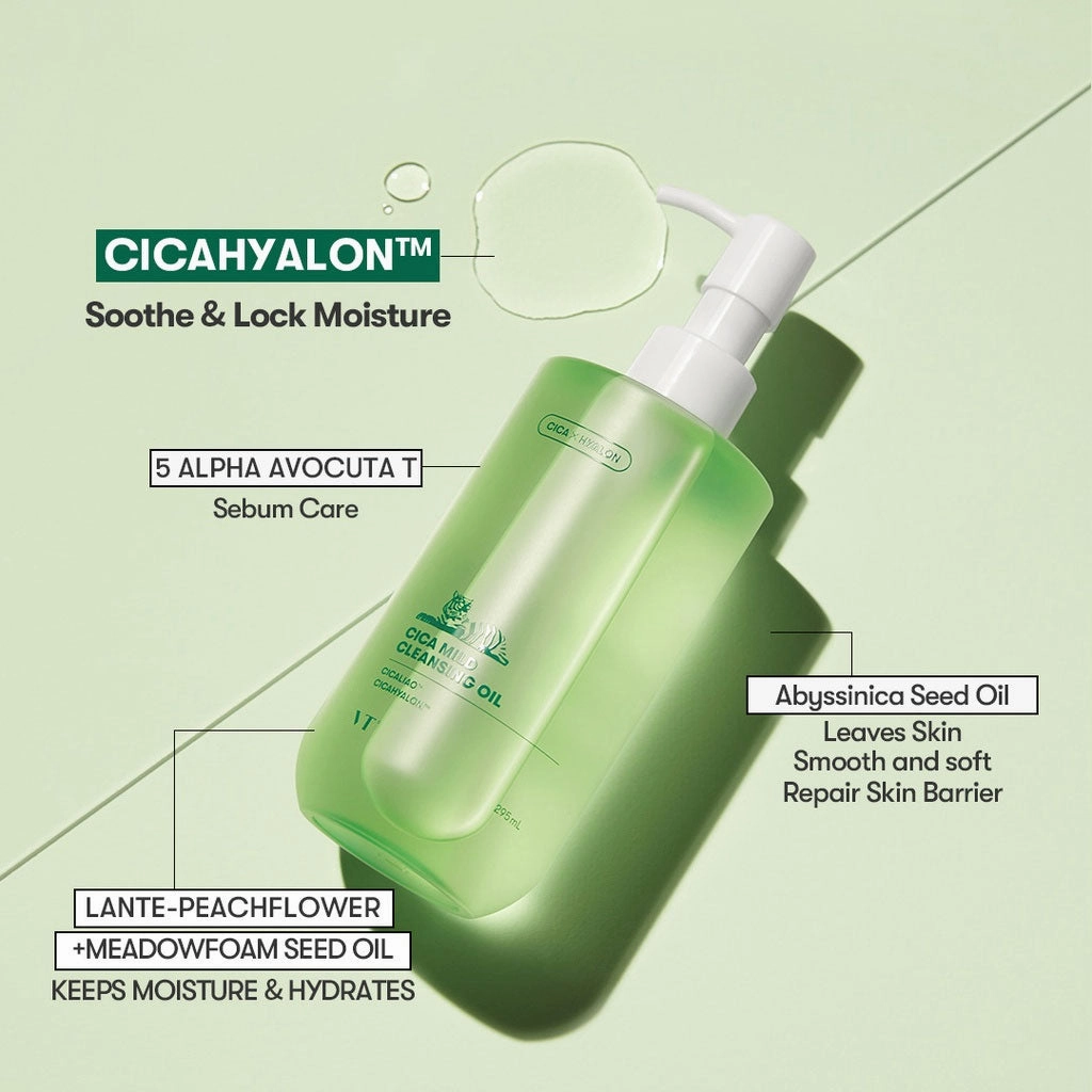 VT Cosmetics Cica Mild Cleansing Oil 295ml