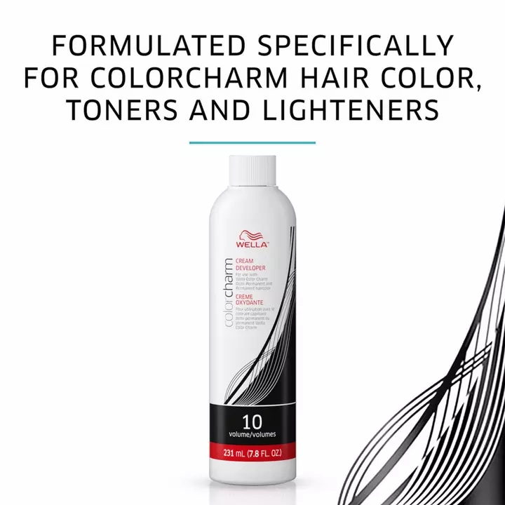 Wella Color Charm 10 Volume Cream Developer- Choose Size