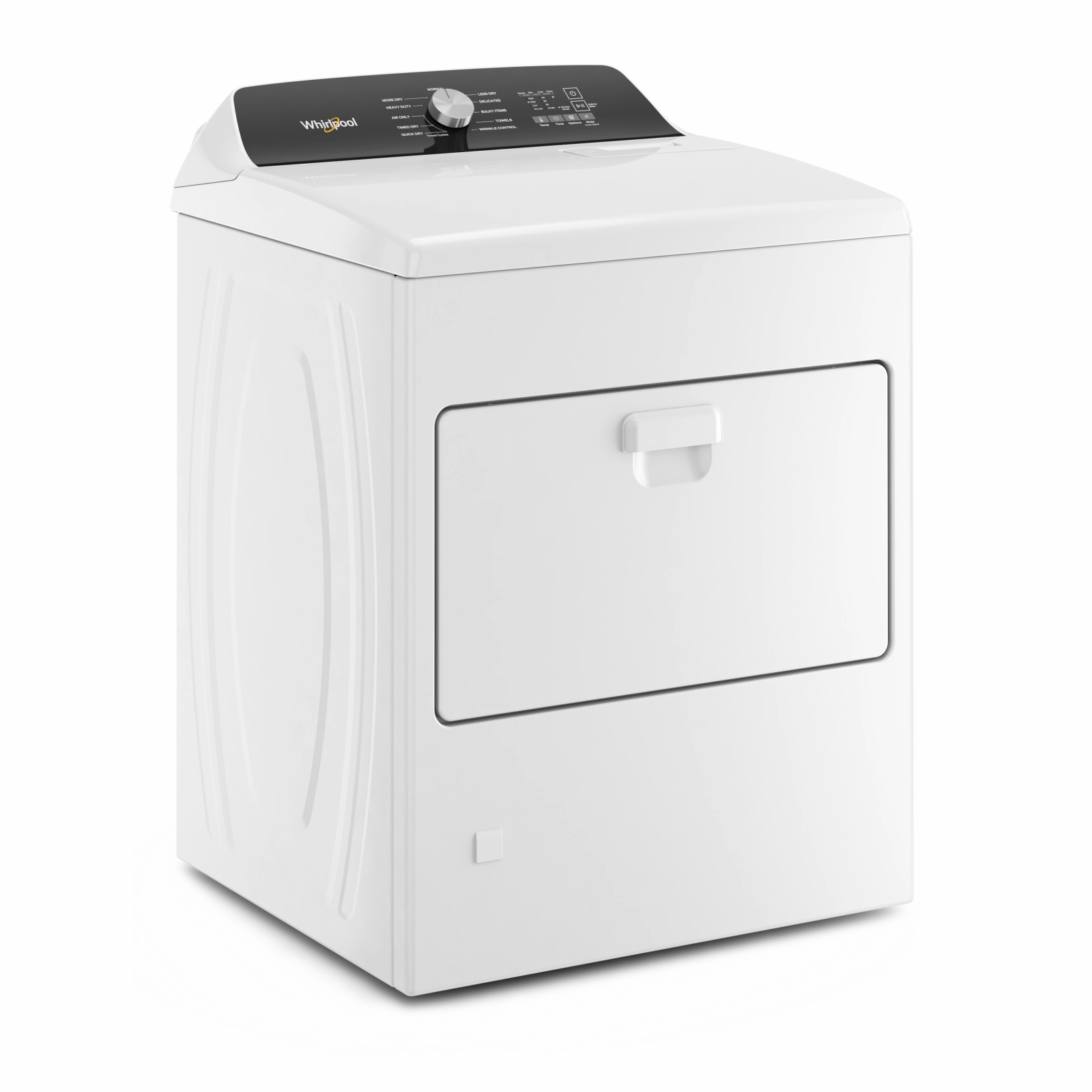 Whirlpool White Gas Dryer with Moisture Sensing (7.0 Cu.Ft) - WGD5010LW